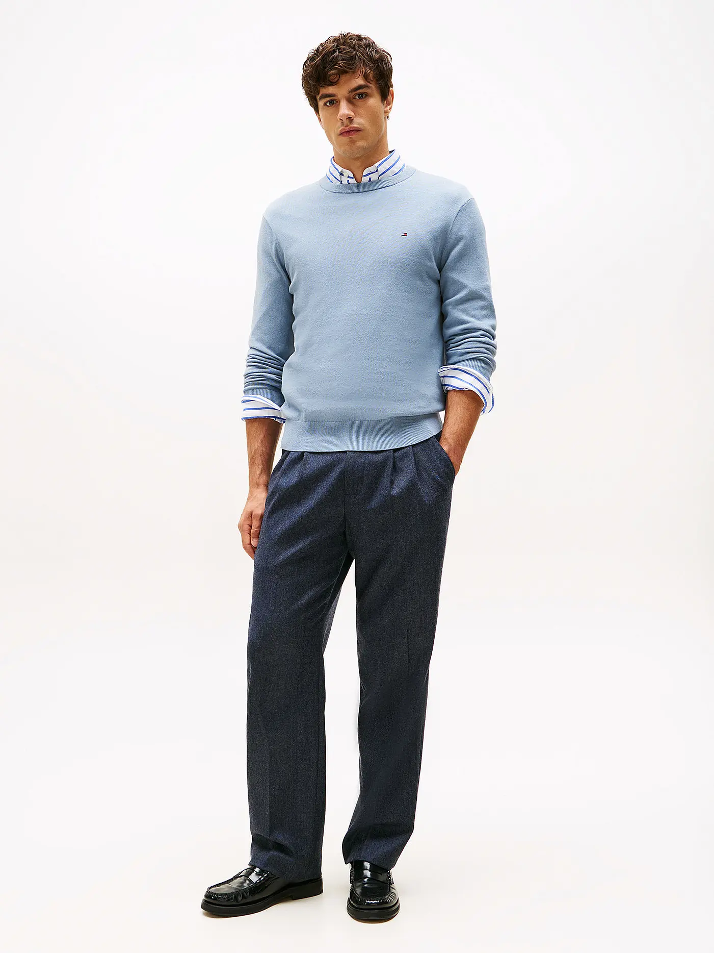 TOMMY HILFIGER | Pullover | hellblau